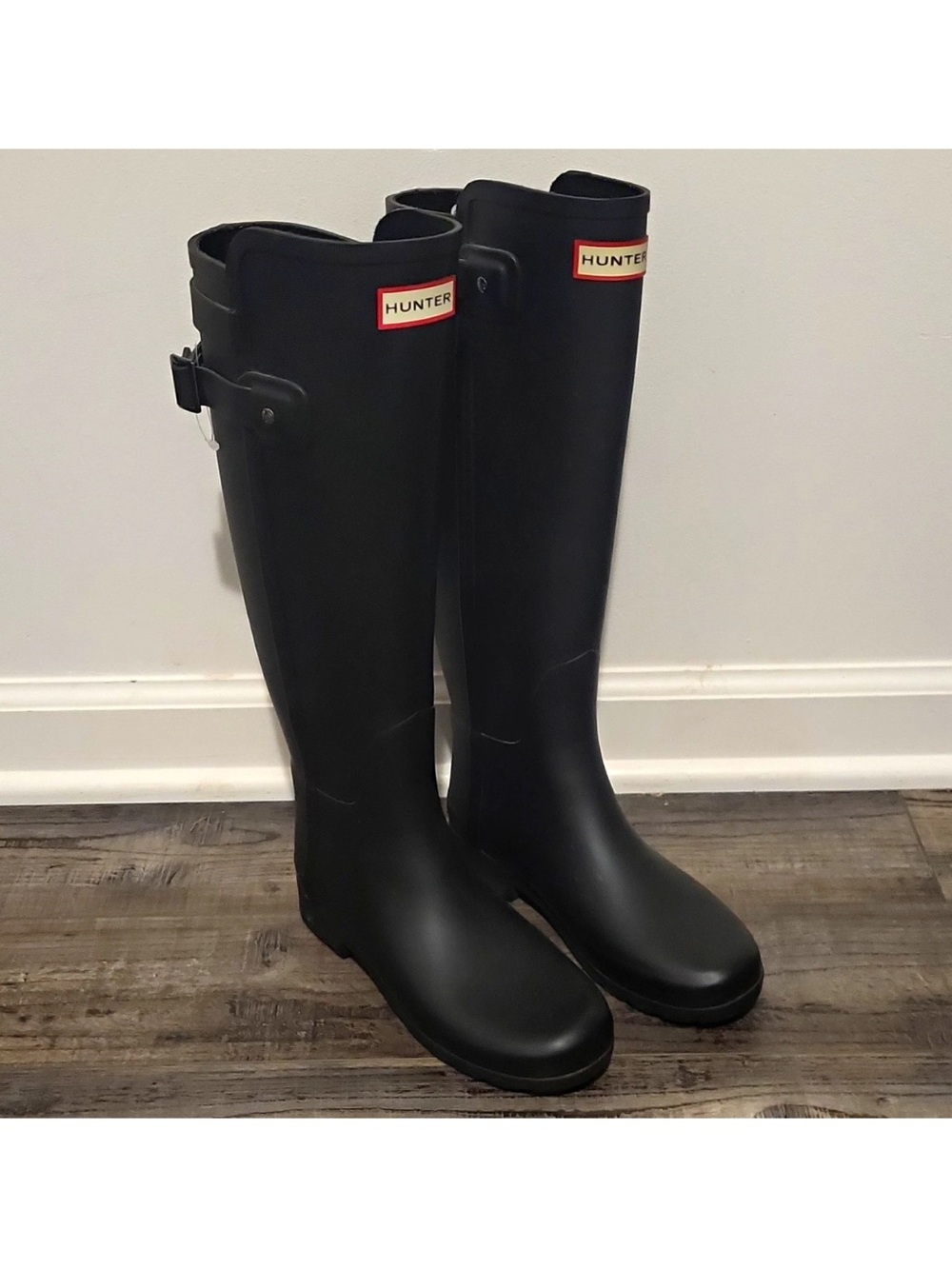Hunter Tall Matte Black Waterproof Rain Boots size US5; 36 .Without a box